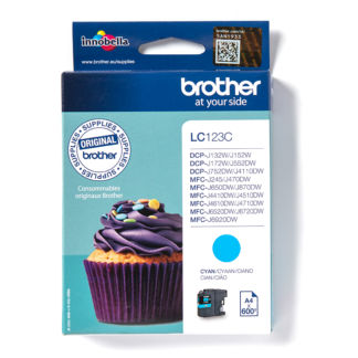 Brother LC123 Cyaan
