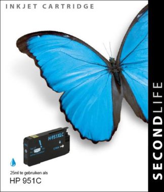 Second Life HP 951 XL Cyaan