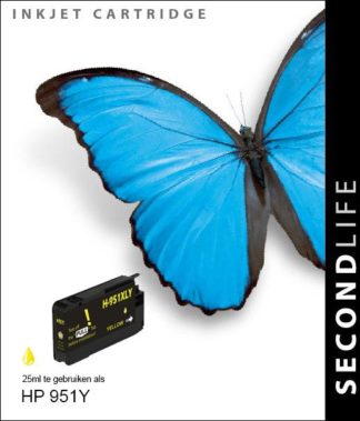 Second Life HP 951 XL Geel