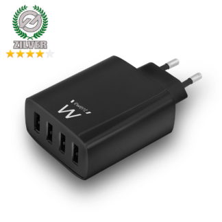 Ewent 4-port USB Lader 5.4A - EW1314