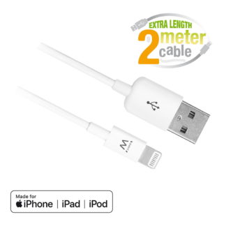 Ewent Lightning naar USB-A Kabel 2m - EW9902